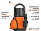 Bomba Sumergible Agua Limpia 1/2 HP Truper 12601 Altura Máx. 8m - Miniatura 3 | aztools.co