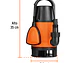 Bomba sumergible plástica Truper 12603 para agua sucia 1 HP  - Miniatura 2 | aztools.co