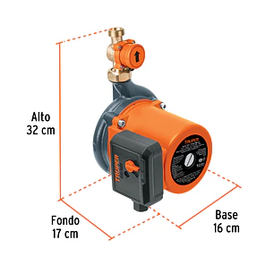 Bomba Presurizadora Truper 14637 1/3HP 12m