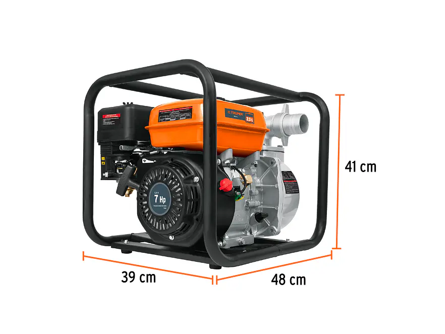 Motobomba autocebante Truper 101110 1