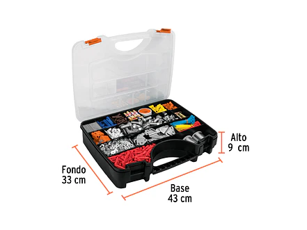 Organizador con 17 compartimentos Truper 19939 - Foto 2 | aztools.co
