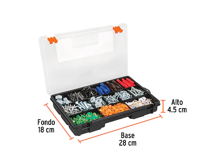Organizador de 15 Compartimentos Truper 19896 - Foto 2 | aztools.co