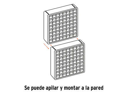 Organizador Truper 11851 con 16 Gavetas  - Foto 4 | aztools.co
