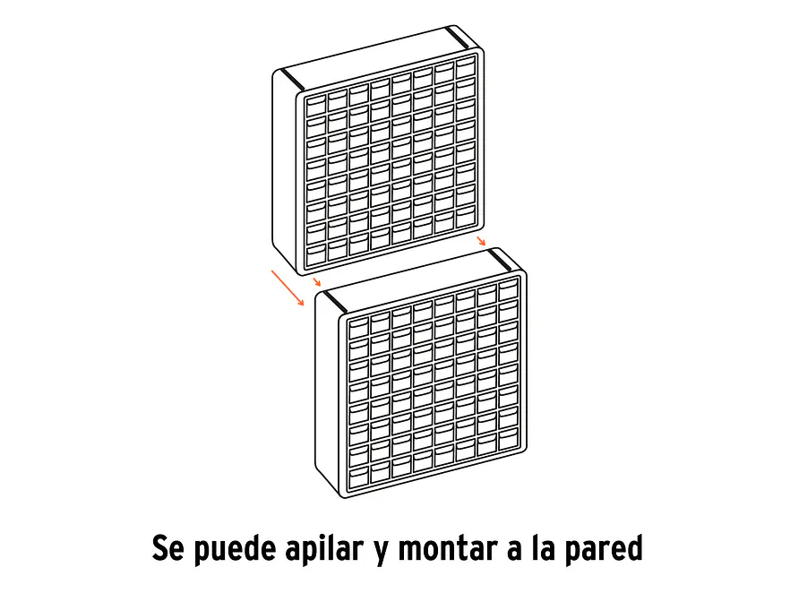 Organizador Truper 11851 con 16 Gavetas  - Foto 4 | aztools.co