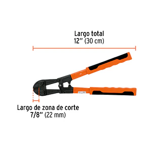 Cizalla cortapernos profesional 12
