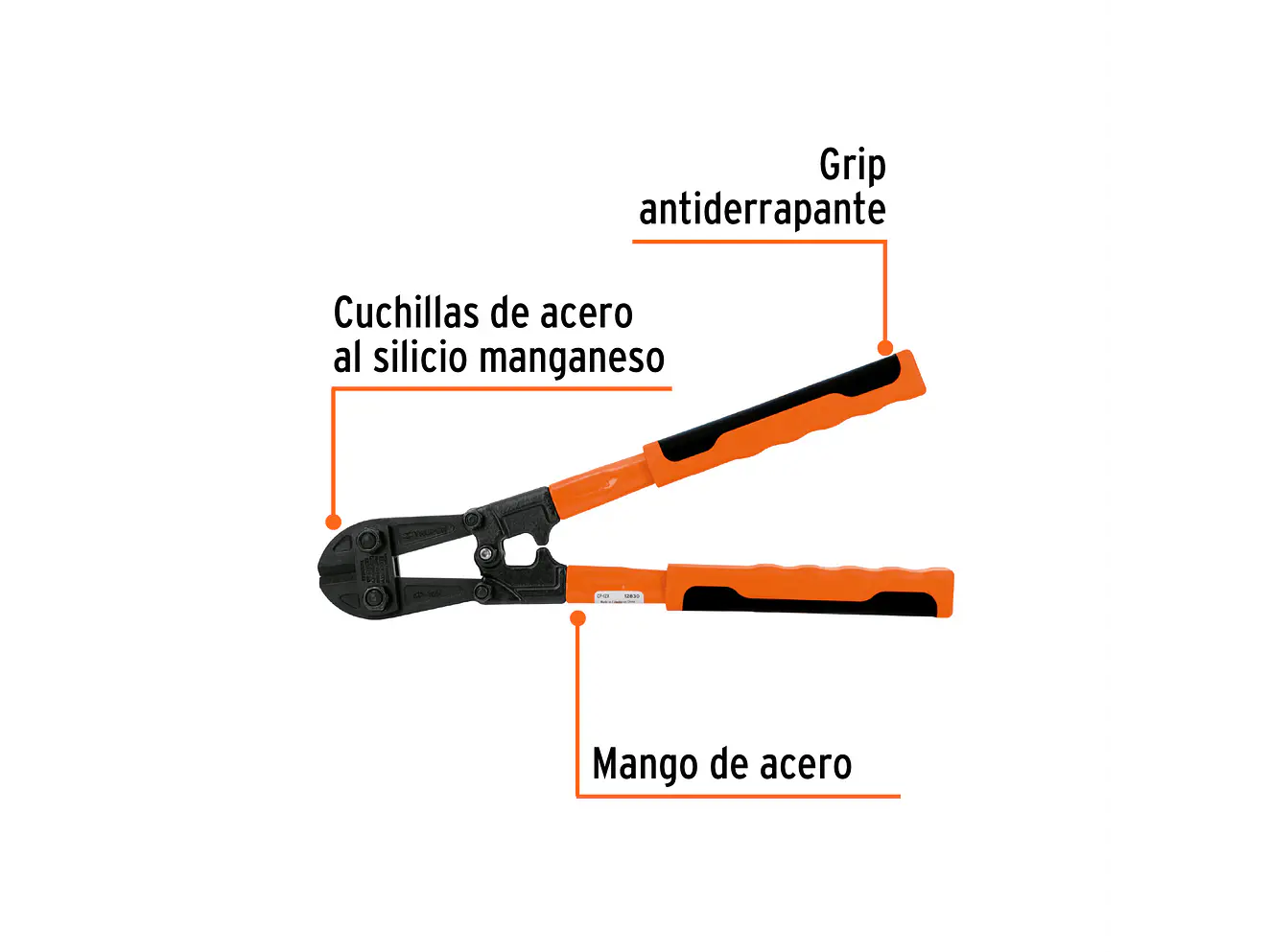 Cizalla cortapernos profesional 12