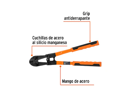 Cizalla cortapernos profesional 14