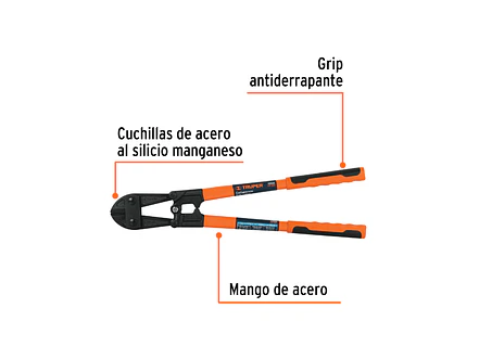 Cizalla cortapernos profesional 18