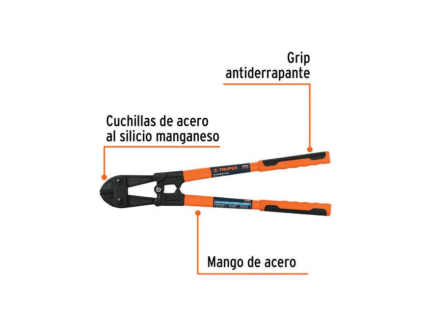 Cizalla cortapernos profesional 18