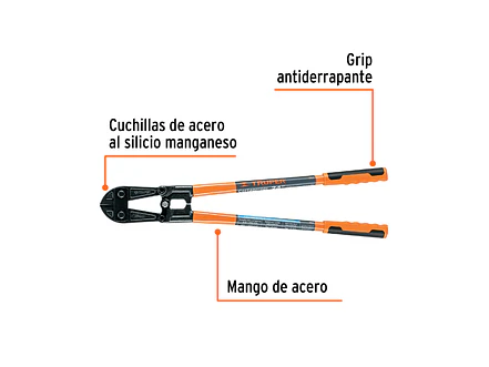 Cizalla cortapernos profesional 24