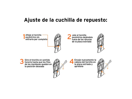 Cizalla cortapernos profesional 24