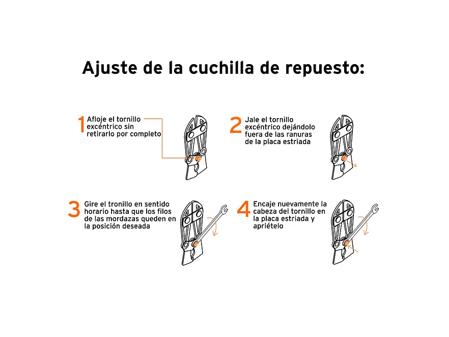 Cizalla cortapernos profesional 24