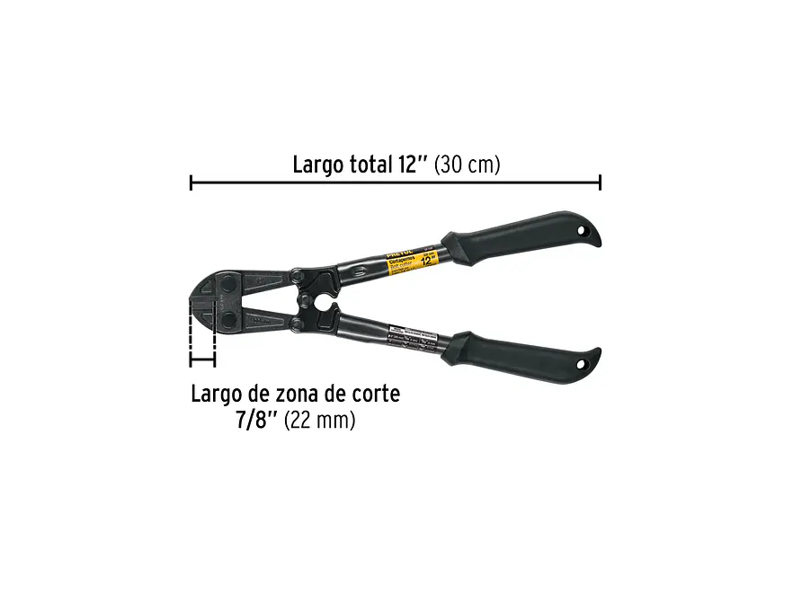 Cizalla cortapernos 12