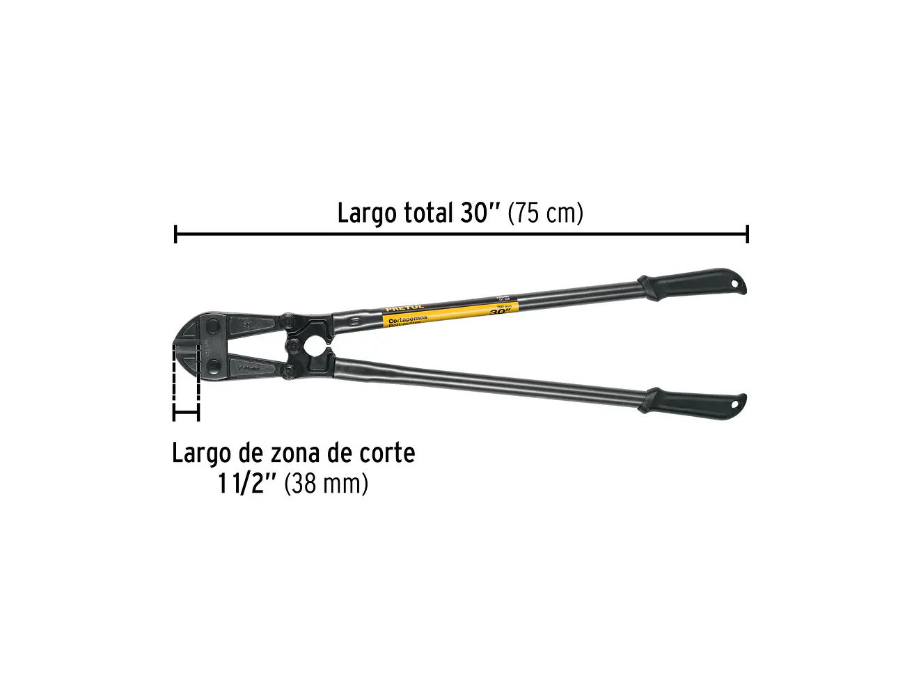 Cizalla cortapernos 30