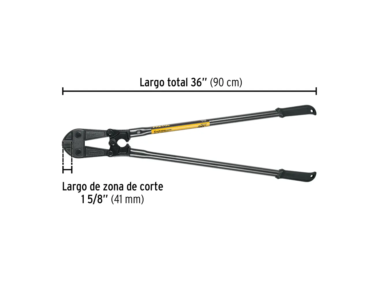 Cizalla cortapernos 36