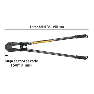 Cizalla cortapernos 36