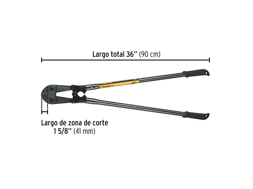Cizalla cortapernos 36
