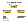 Repuesto de cuchilla para cizalla CP-12p PRETUL 20950