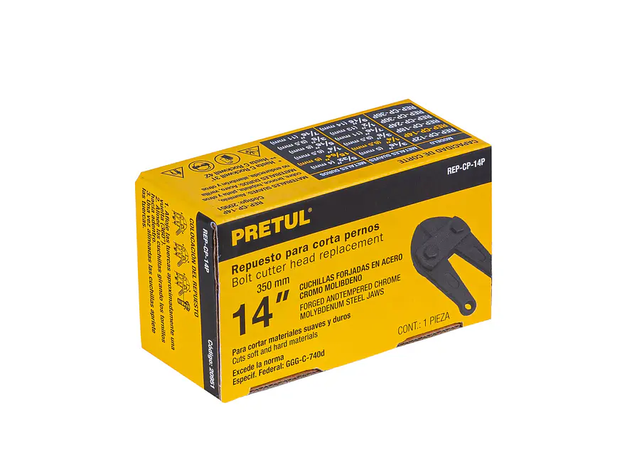 Repuesto de cuchilla para cizalla CP-14p PRETUL 20951 - Foto 5 | aztools.co