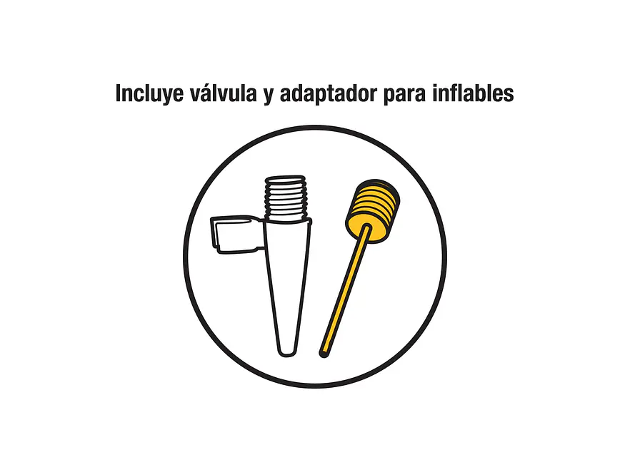 Bomba de pedal para inflar, 58 PSI, Pretul PRETUL 21693 - Foto 3 | aztools.co