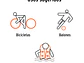 Mini bomba manual para bicicleta, 60 PSI TRUPER 13790 - Miniatura 5 | aztools.co