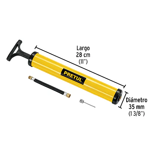 Mini bomba manual p/inflar balones,12
