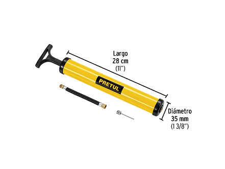 Mini bomba manual p/inflar balones,12