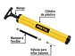 Mini bomba manual p/inflar balones,12