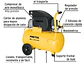 Compresor Pretul 23066, 40 L, 3 HP potencia máxima , 127 V,  - Miniatura 2 | aztools.co
