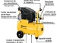 Kit, compresor 20L Pretul 24357, 2-1/2 HP,manguera PVC y pistola, - Miniatura 2 | aztools.co