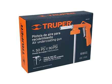 Pistola para recubrimiento sólo cuerpo Truper 19232 - Foto 3 | aztools.co