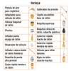 Juego de 18 piezas para compresor de aire TRUPER 19079