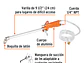 Pistola para limpieza de máquinas Truper 19237, cuerda 1/4 npt  - Miniatura 2 | aztools.co