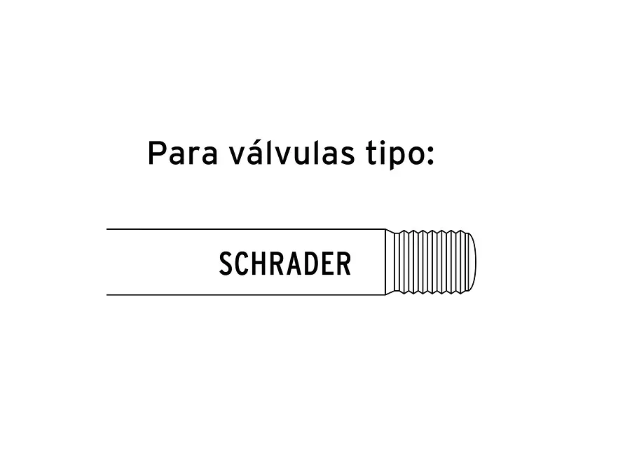 Inflador doble con calibrador de metal Truper 19028 - Foto 3 | aztools.co