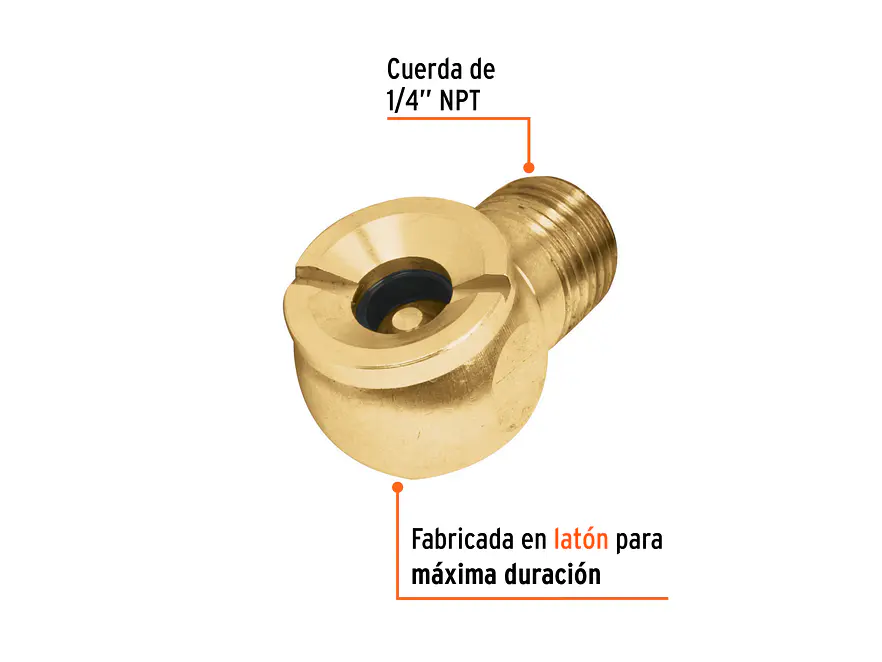 Cabeza infladora de ruedas, macho TRUPER 19087 - Foto 2 | aztools.co