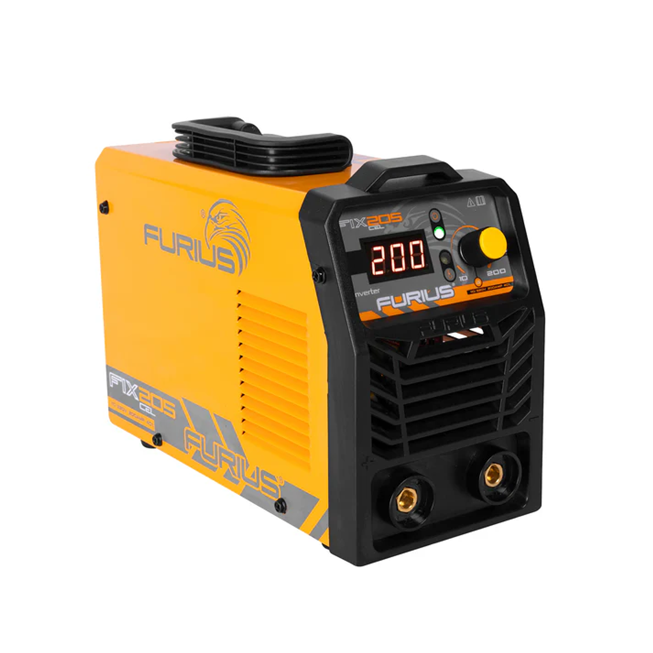 Soldadora Inversora FURIUS FIX 205 CEL | 200A | 110/220V | Soldador Multiproceso 7