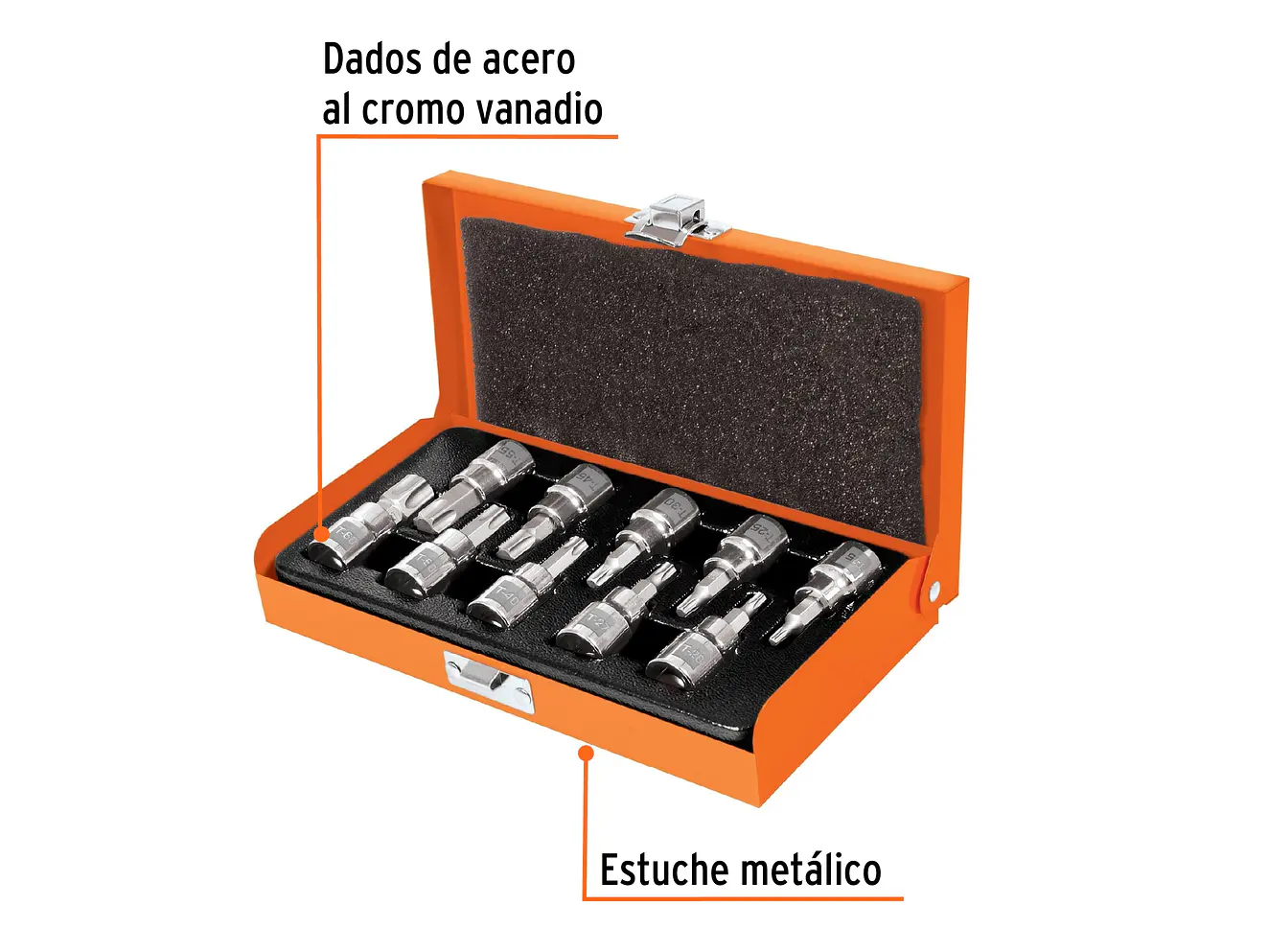 Juego de Copas Torx de 3/8
