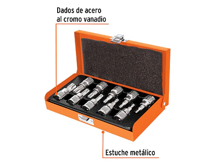 Juego de Copas Torx de 3/8