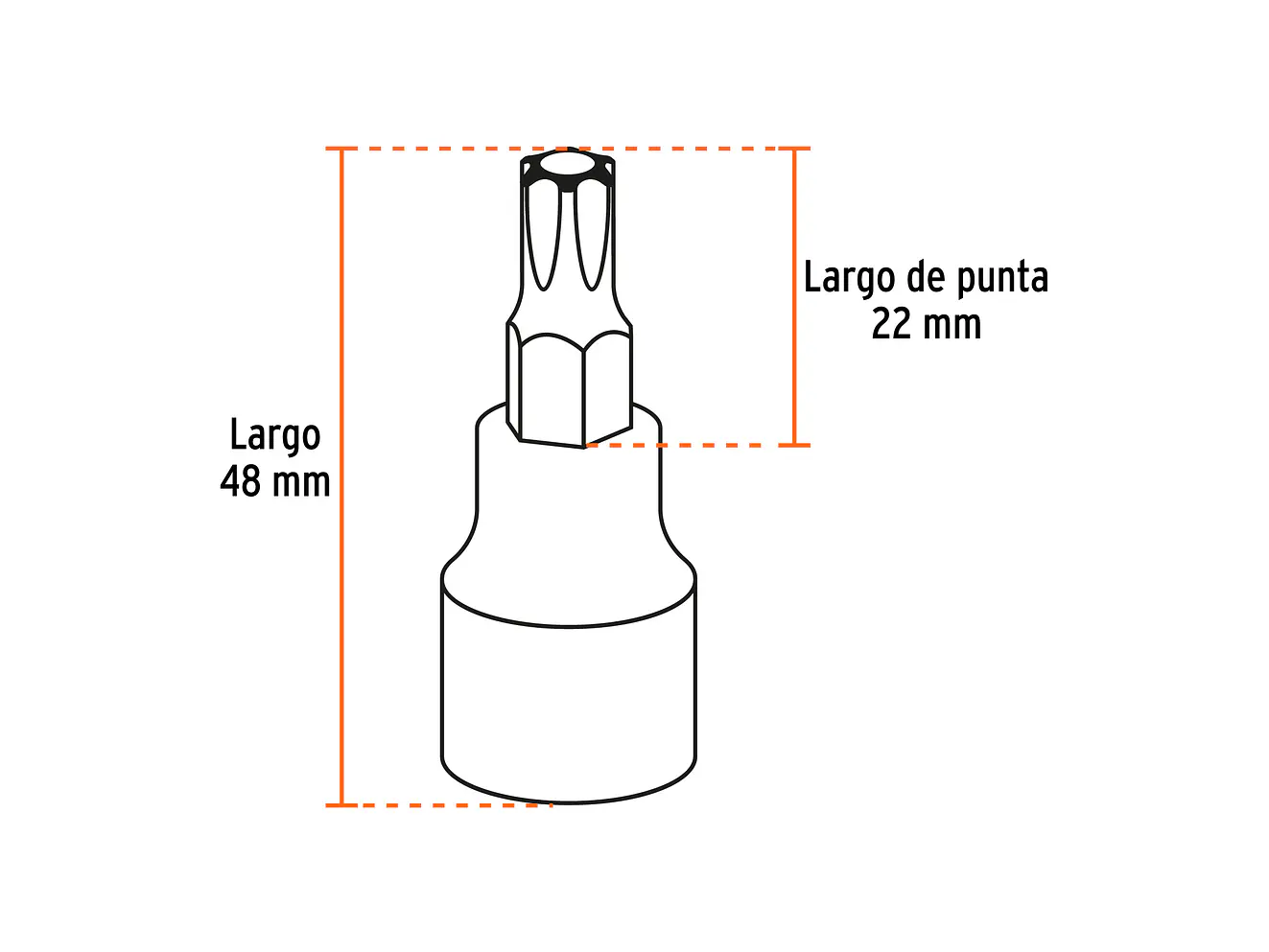 Juego de Copas Torx de 3/8