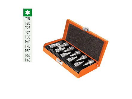Juego de Copas Torx de 3/8
