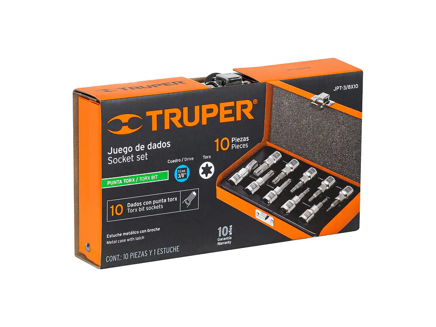 Juego de Copas Torx de 3/8