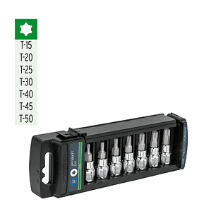 Juego de copas, punta torx Truper 14171, mando 3/8