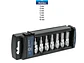Juego de copas, punta hexagonal Truper 14170, mando 3/8