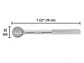Ratchet cabeza redonda mando 3/8