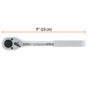 M-1249 Ratchet liberación rápida, cabeza de pera Truper 13410, mando 1/2