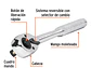M-1249 Ratchet liberación rápida, cabeza de pera Truper 13410, mando 1/2