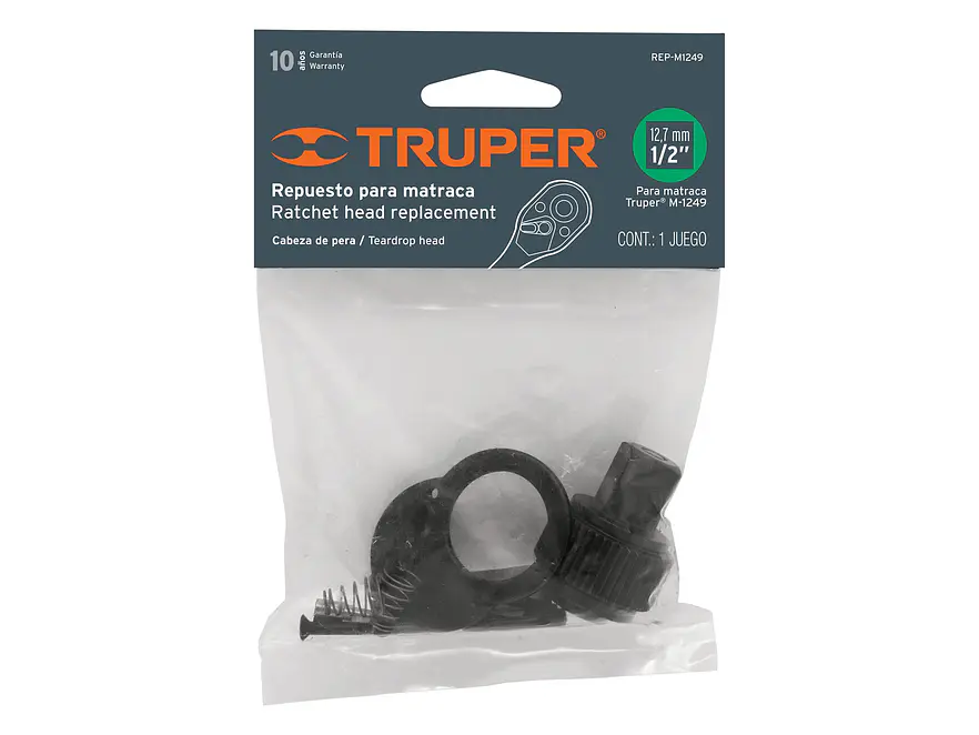 REP-M1249 Repuesto para ratchet cabeza de pera M-1249, mando 1/2