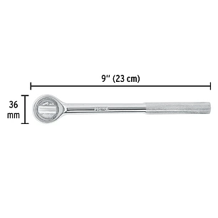 Ratchet cabeza redonda mando 1/2