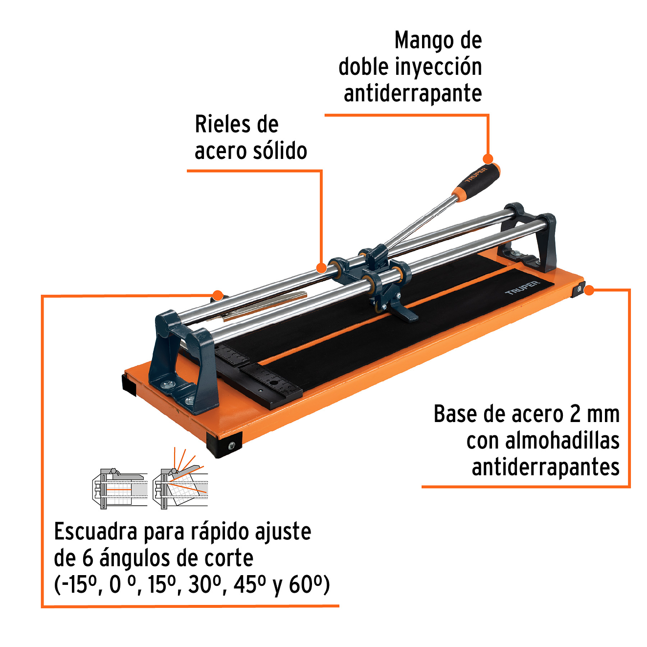 Cortador de baldosa de 50 cm 19