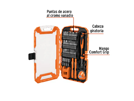 Juego para reparación de electrónica, 77 piezas Truper 100373 - Foto 3 | aztools.co